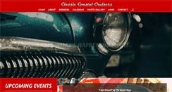 Desktop Screenshot of classiccoastalcruisers.com